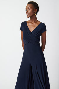 Joseph Ribkoff Silky Knit Palazzo Leg Jumpsuit Jr241274