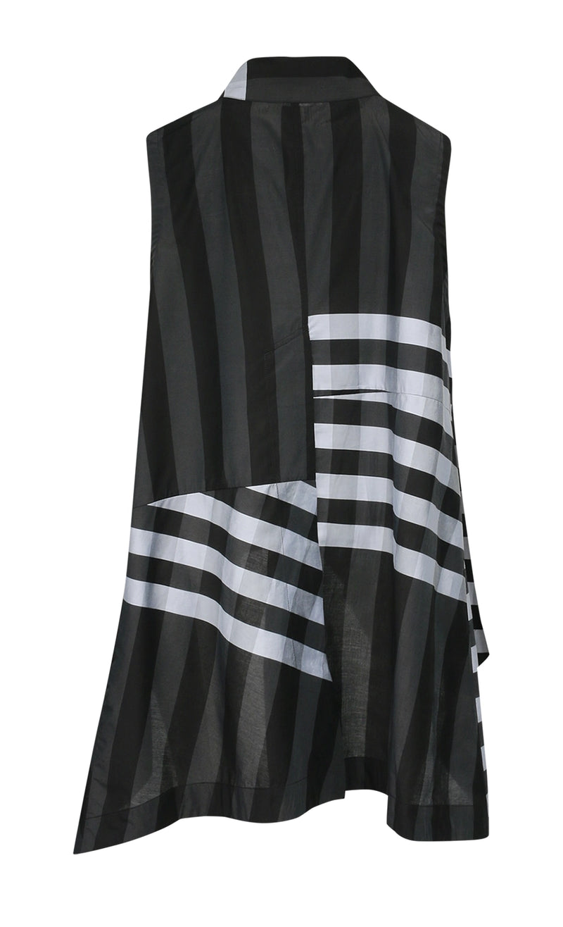 Moyuru Checked Sleeveless Top 241621