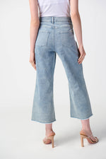 Joseph Ribkoff Culotte Jeans With Embellished Front Seam Jr241903