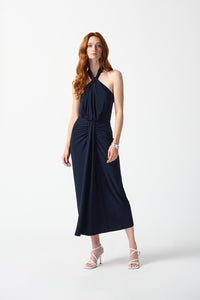 Joseph Ribkoff Silky Knit Halter Dress Jr242071