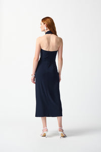 Joseph Ribkoff Silky Knit Halter Dress Jr242071