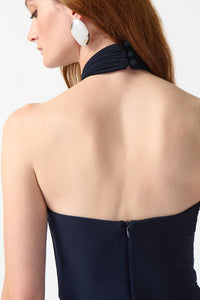Joseph Ribkoff Silky Knit Halter Dress Jr242071