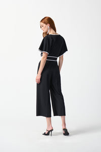Joseph Ribkoff Scuba Crepe Belted Jumpsuit Jr242082