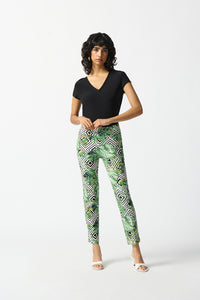 Joseph Ribkoff Millennium Printed Crop Pants Jr242223