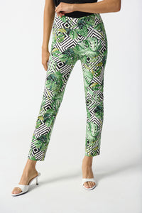 Joseph Ribkoff Millennium Printed Crop Pants Jr242223