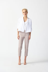 Joseph Ribkoff Woven Cropped Pull-On Pants Jr242240