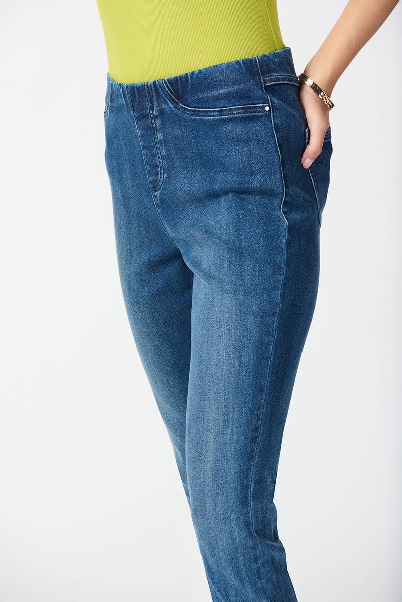 Joseph Ribkoff Denim Slim Fit Pull-On Jeans Denim Slim Fit Pull-On Jeans Jr242924