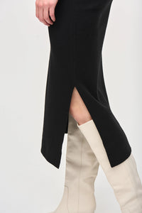 Joseph Ribkoff Sweater Knit Midi Skirt Jr243967