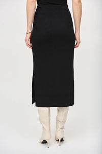 Joseph Ribkoff Sweater Knit Midi Skirt Jr243967
