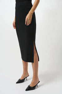 Joseph Ribkoff Sweater Knit Midi Skirt Jr243967F25