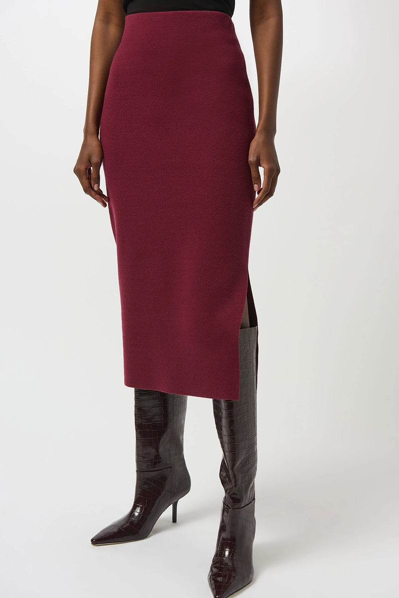 Joseph Ribkoff Sweater Knit Midi Skirt Jr243967F25