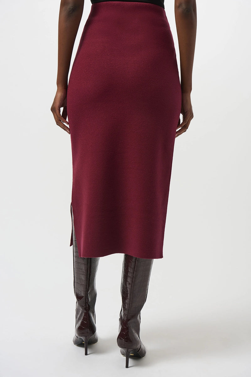 Joseph Ribkoff Sweater Knit Midi Skirt Jr243967F25