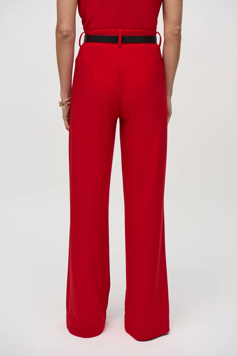 Joseph Ribkoff Silky Knit Belted Wide-Leg Pants Jr244093