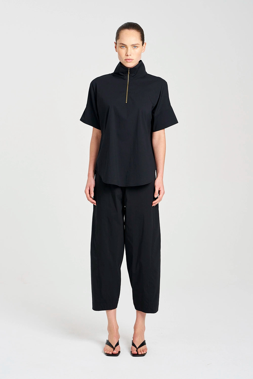 Mela Purdie Half Zip Shirt F65 8572 - Pre-Order September Delivery