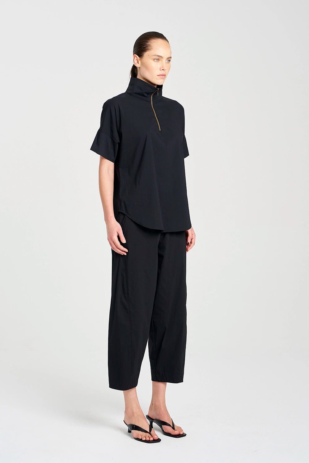 Mela Purdie Half Zip Shirt F65 8572 - Pre-Order September Delivery