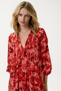 One Season Mia - Ibiza-Viscose-Coral