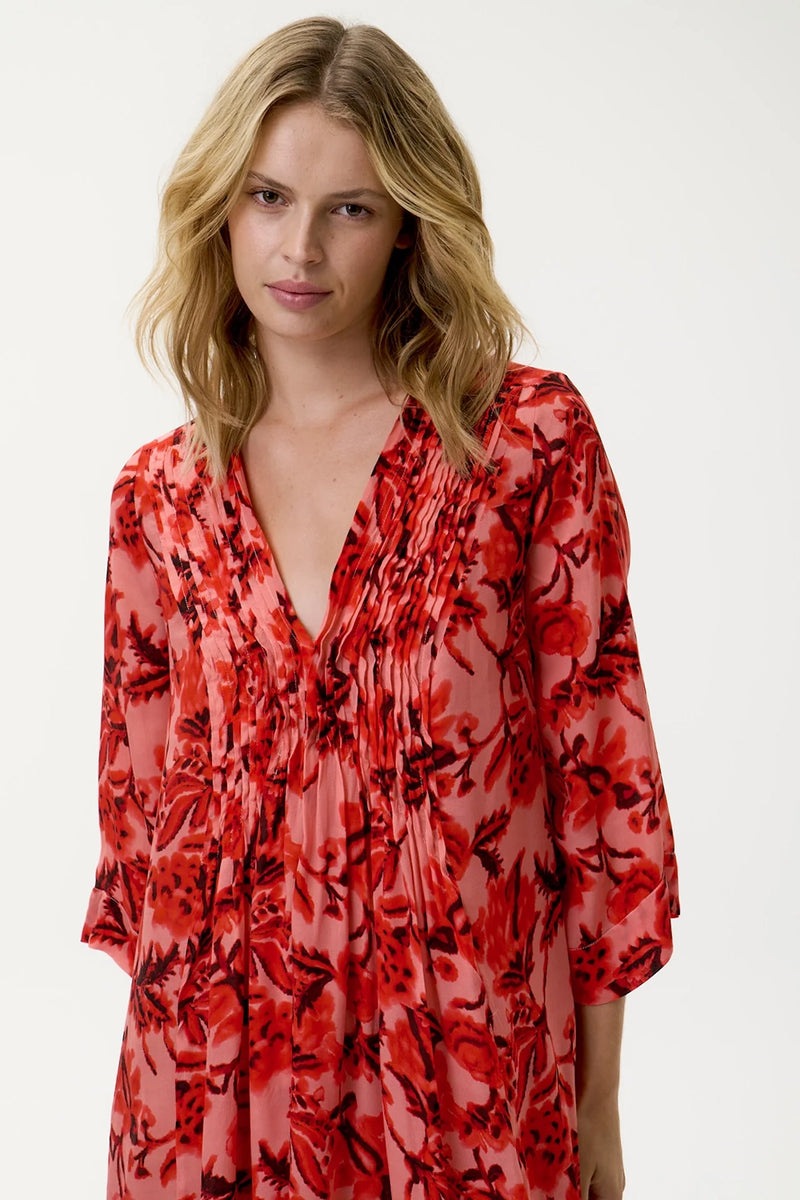 One Season Mia - Ibiza-Viscose-Coral