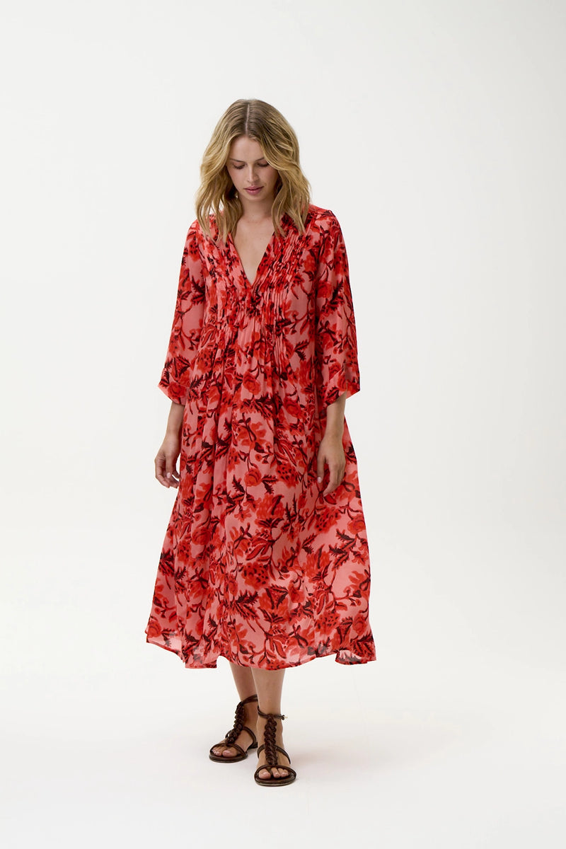 One Season Mia - Ibiza-Viscose-Coral