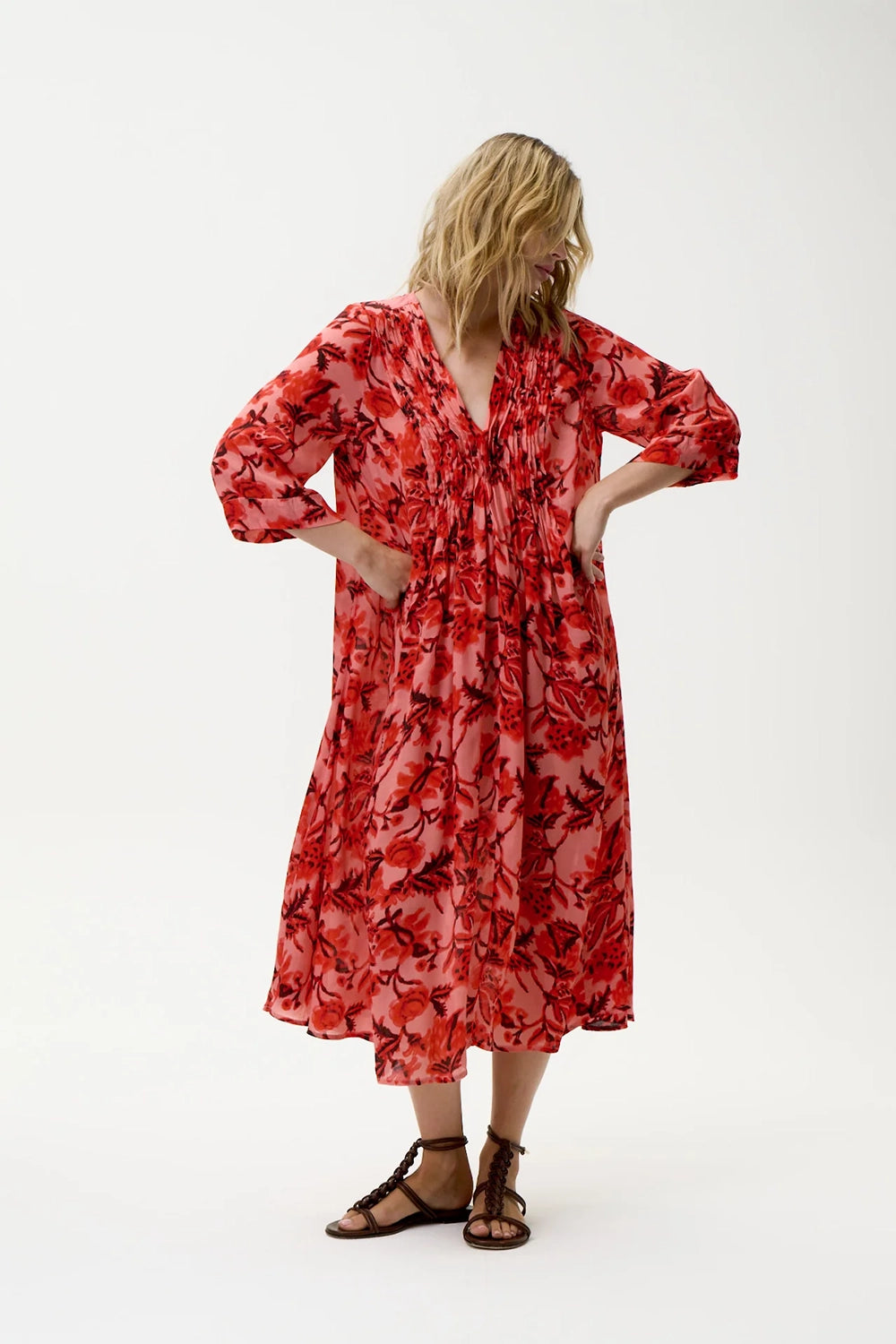 One Season Mia - Ibiza-Viscose-Coral