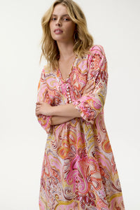 One Season Middy Poppy-Muscat-Cotton - Multi Swirl