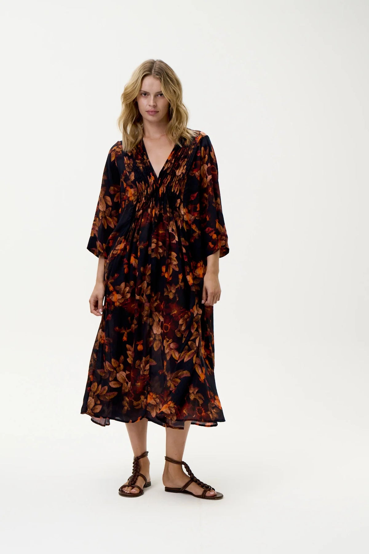 One Season Mia-Panarea-Viscose - Navy