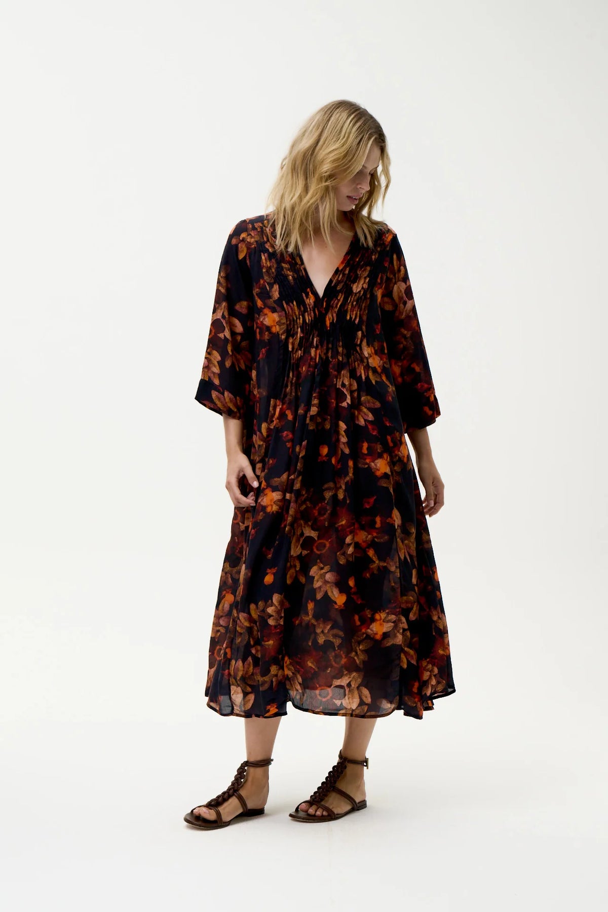 One Season Mia-Panarea-Viscose - Navy