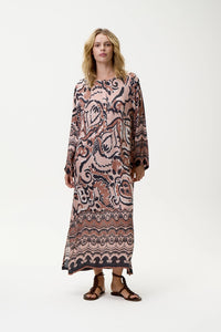 One Season Llew Maxi - Valencia-Cupro-Mocha