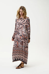 One Season Llew Maxi - Valencia-Cupro-Mocha