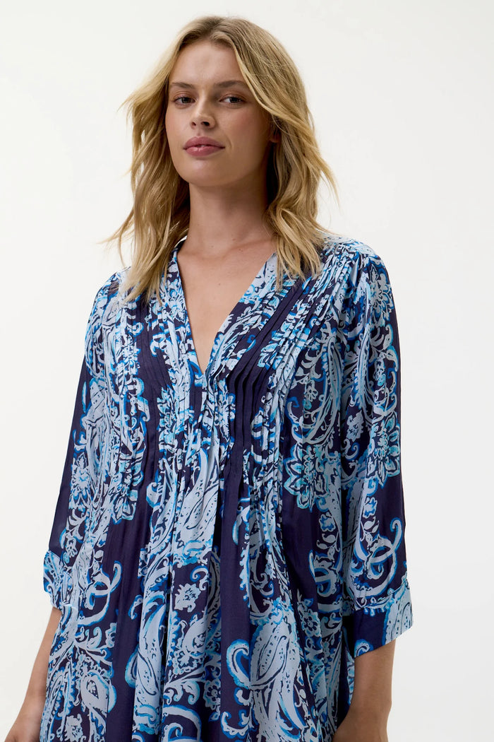 One Season Mia Barbuda Viscose Navy