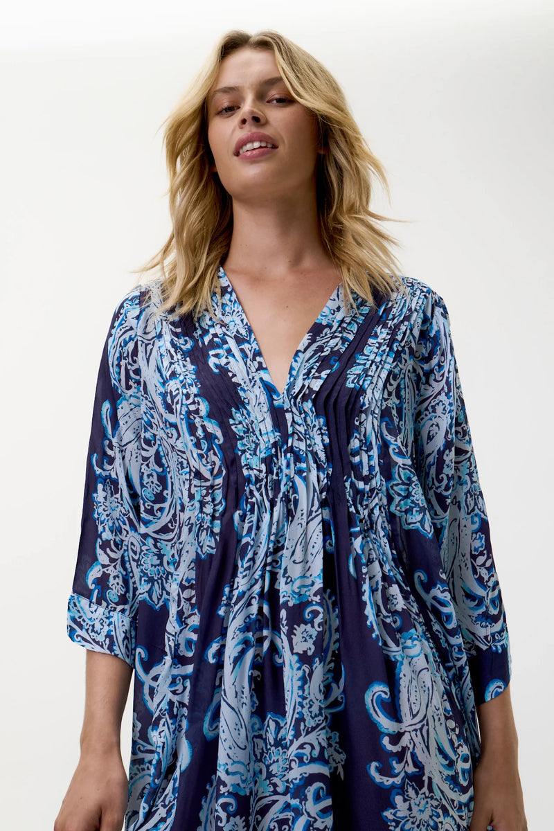 One Season Mia Barbuda Viscose Navy