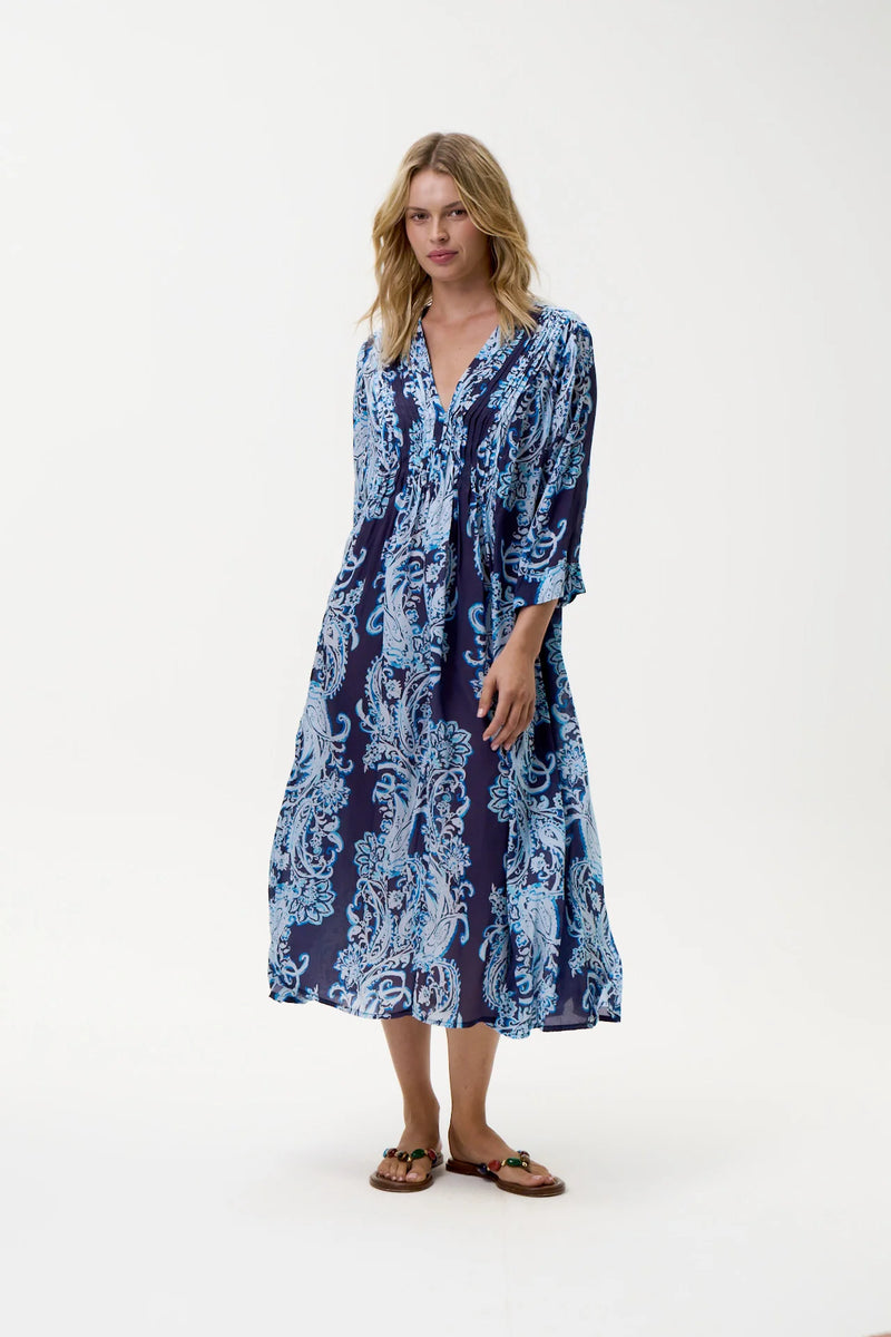 One Season Mia Barbuda Viscose Navy