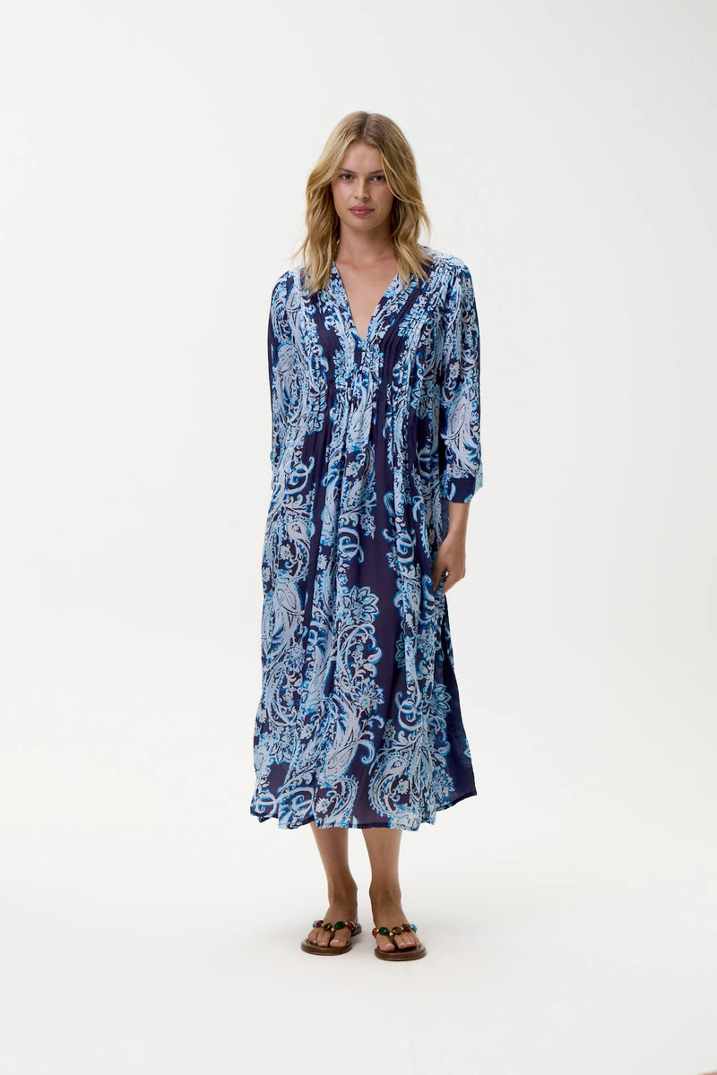 One Season Mia Barbuda Viscose Navy