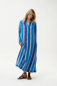 One Season Bazaar Stripe Moroccan Blue