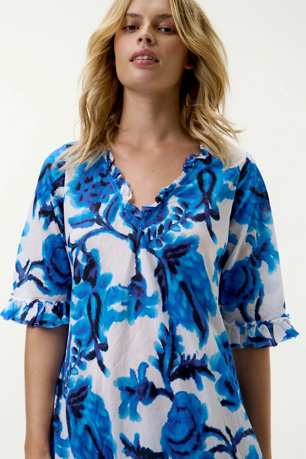 One Season Middy Indi Turquoise Bay Blue