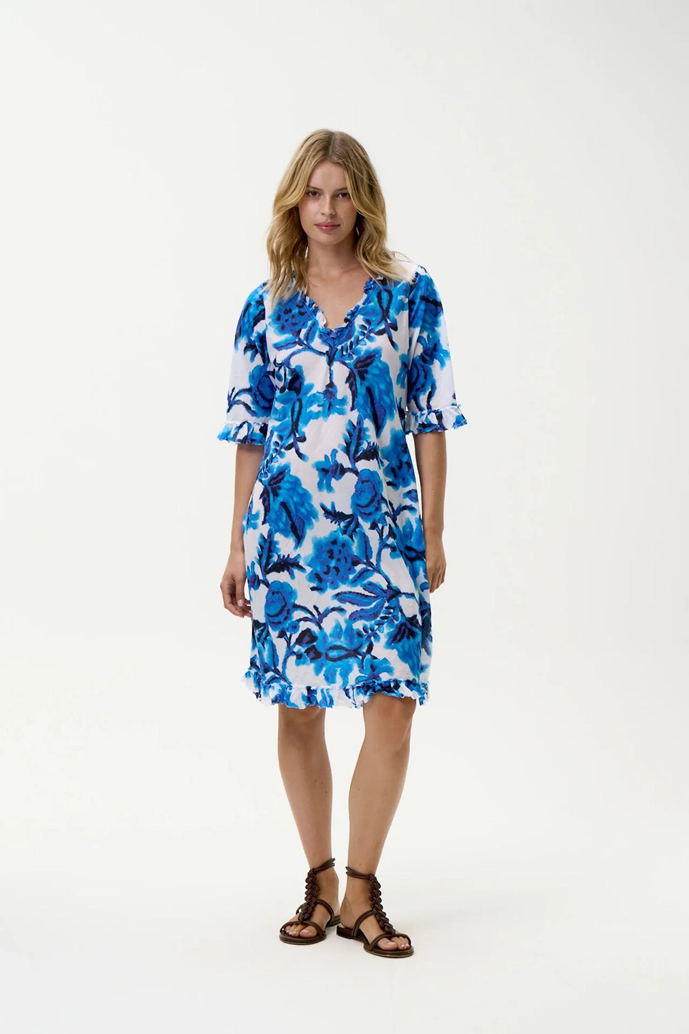 One Season Middy Indi Turquoise Bay Blue