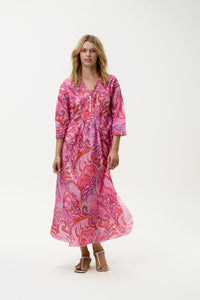 One Season Long Poppy Merida Cotton Pink Swirl