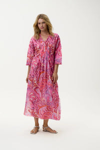 One Season Long Poppy Merida Cotton Pink Swirl