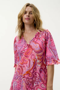 One Season Middy Indi Merida Cotton Pink Swirl