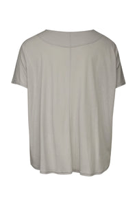 Moyuru Squiggle 100% Cotton T Shirt in Grey 251028