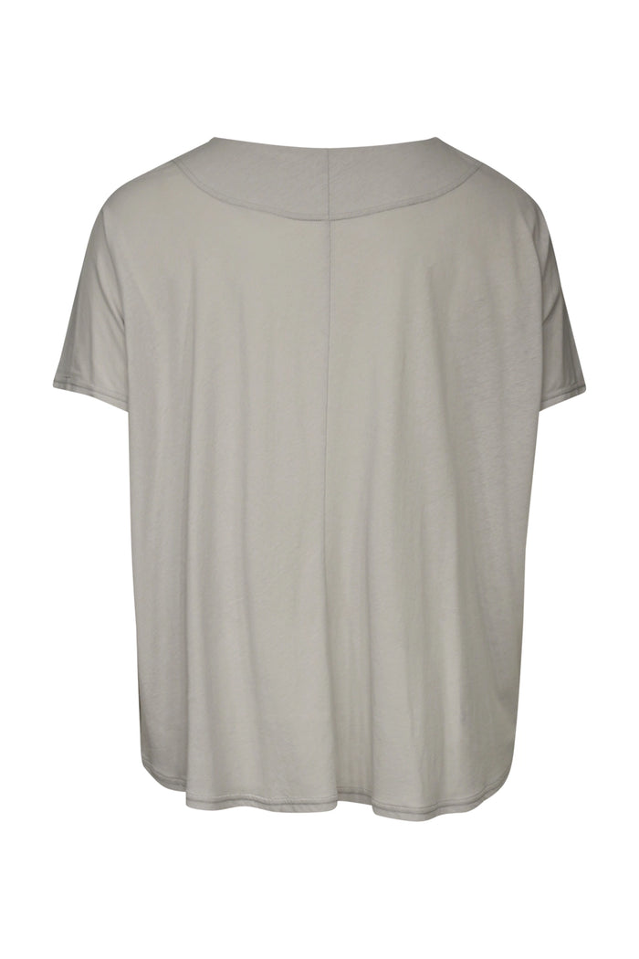 Moyuru Squiggle 100% Cotton T Shirt in Grey 251028