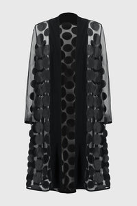 Joseph Ribkoff 3D Dot and Mesh Cover-Up Jr251209