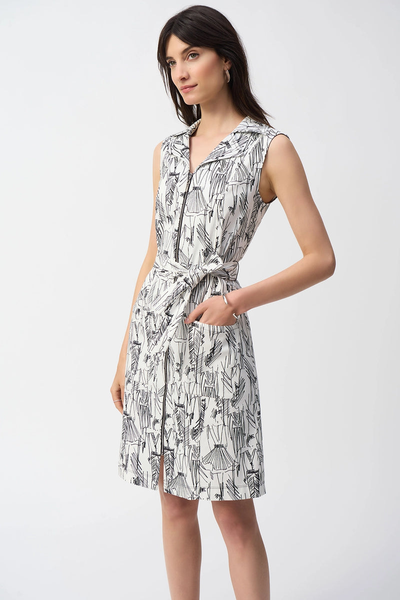 Joseph Ribkoff Millennium Conversational Print Sheath Dress Jr251241