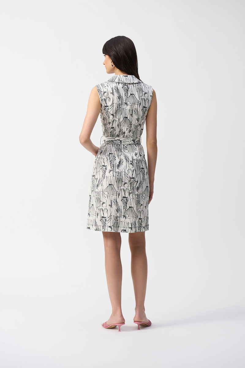 Joseph Ribkoff Millennium Conversational Print Sheath Dress Jr251241