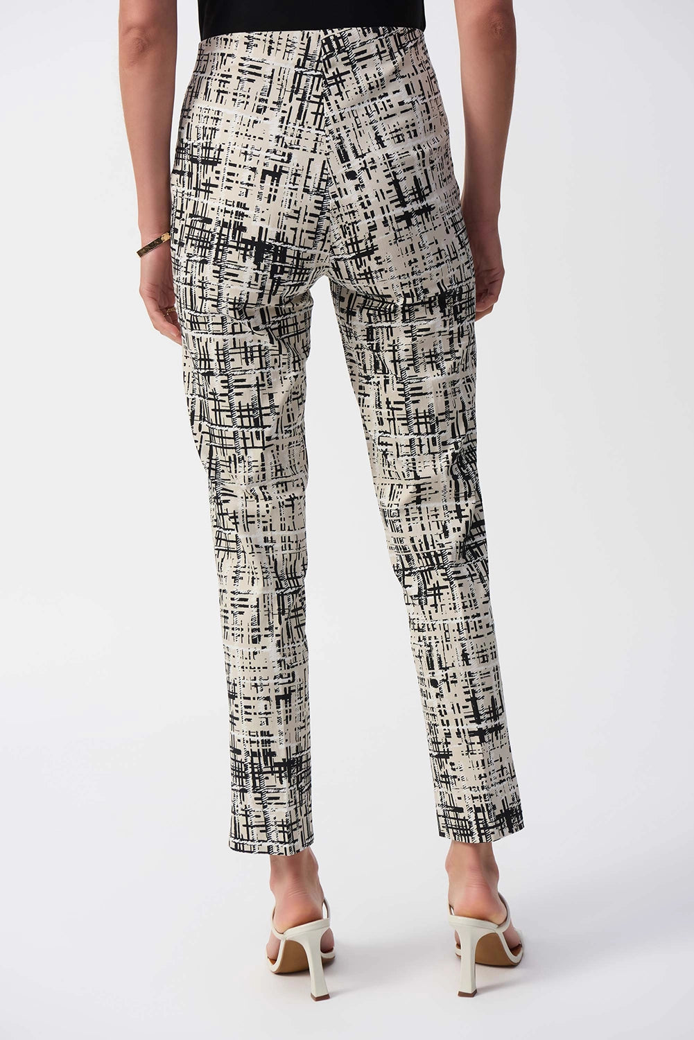 Joseph Ribkoff Millennium Abstract Print Slim Fit Pants Jr251259