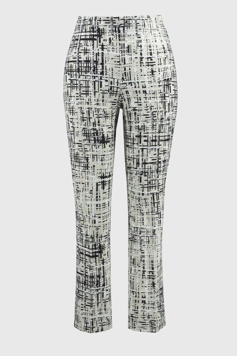 Joseph Ribkoff Millennium Abstract Print Slim Fit Pants Jr251259