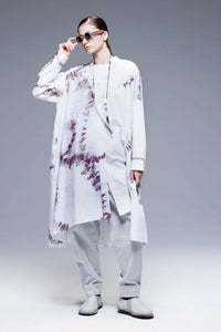 Moyuru Cotton Blend Pant in Light Grey 251635