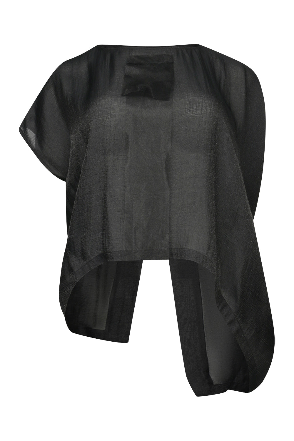 Moyuru Dressy Top in Shimmer Black 251646