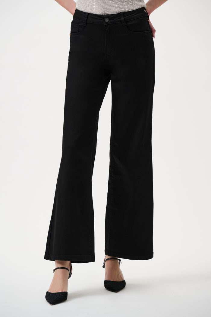 Joseph Ribkoff Classic Wide-Leg Stretch Jeans Jr251968BCO