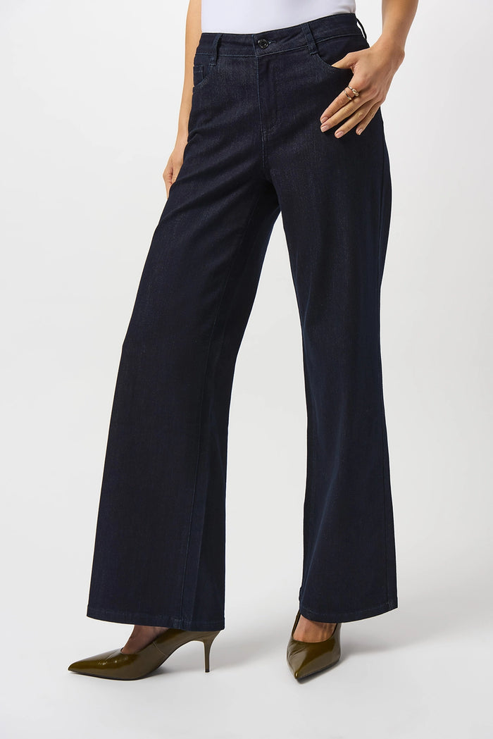 Joseph Ribkoff Goldie Classic Wide-Leg Stretch Jeans Jr251968F25