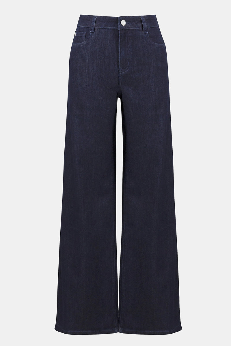 Joseph Ribkoff Goldie Classic Wide-Leg Stretch Jeans Jr251968F25